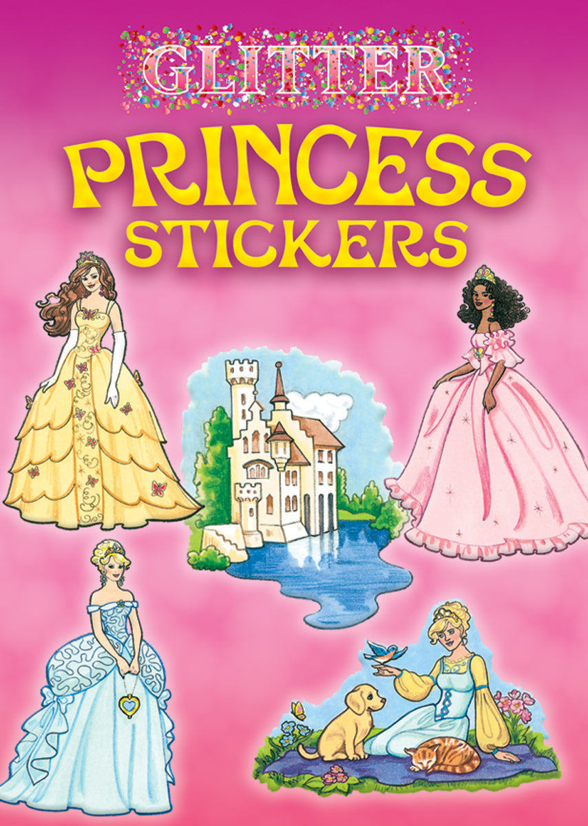 Dover Publications - Glitter Princess Stickers