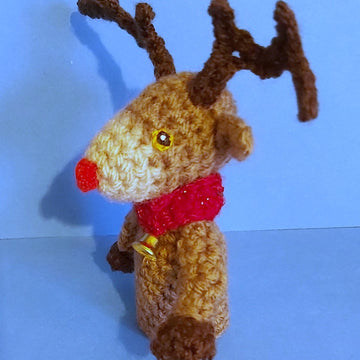 Rudolf the Red-nosed Reindeer Finger Puppet