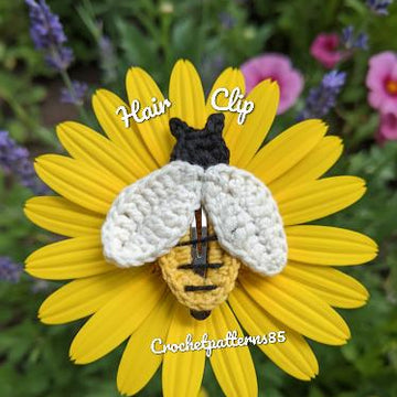 Bee Hair Clip English-US