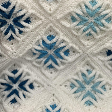 Cathedral Windows Blanket