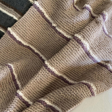 Stripey Lap Blanket