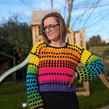 Classic Granny Stripe Sweater