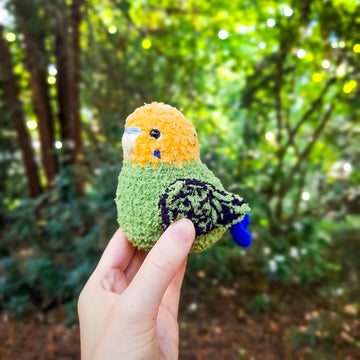 Low-Sew Chubby Baby Budgie Plushie