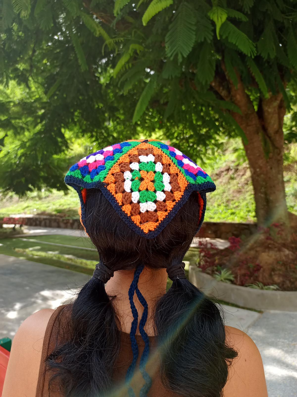 Granny Square Bandana Twins