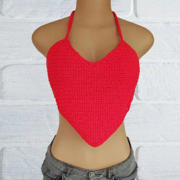 Heart Shaped Crop Top