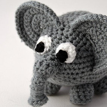 Elephant Crochet Pattern, Elephant Amigurumi