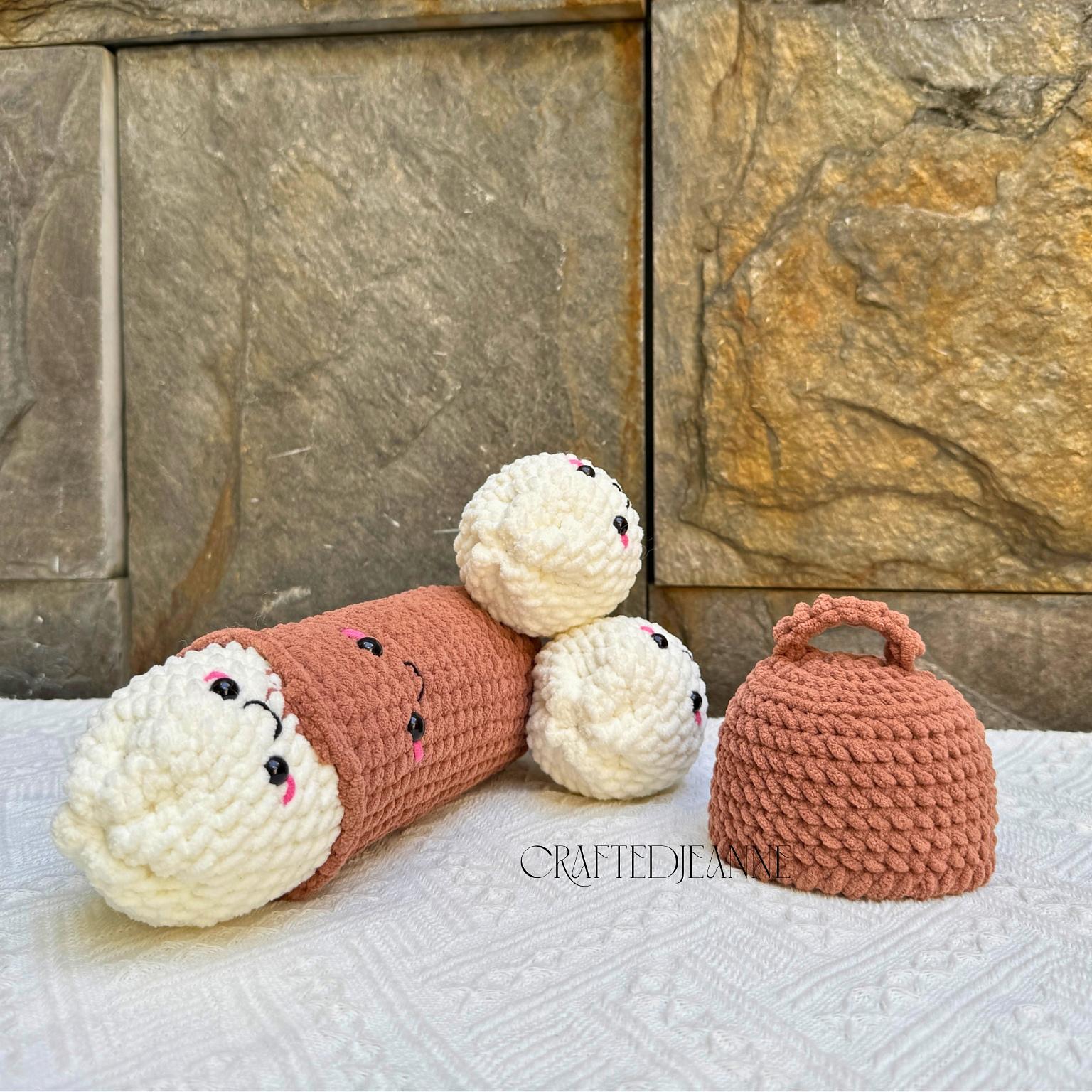 Dumplings Naughty Surprise Amigurumi