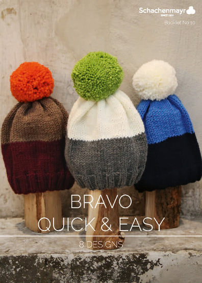 Booklet No 10 - Bravo Quick & Easy FR/NL by Schachenmayr