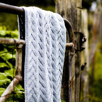 Twisty Lace Blanket