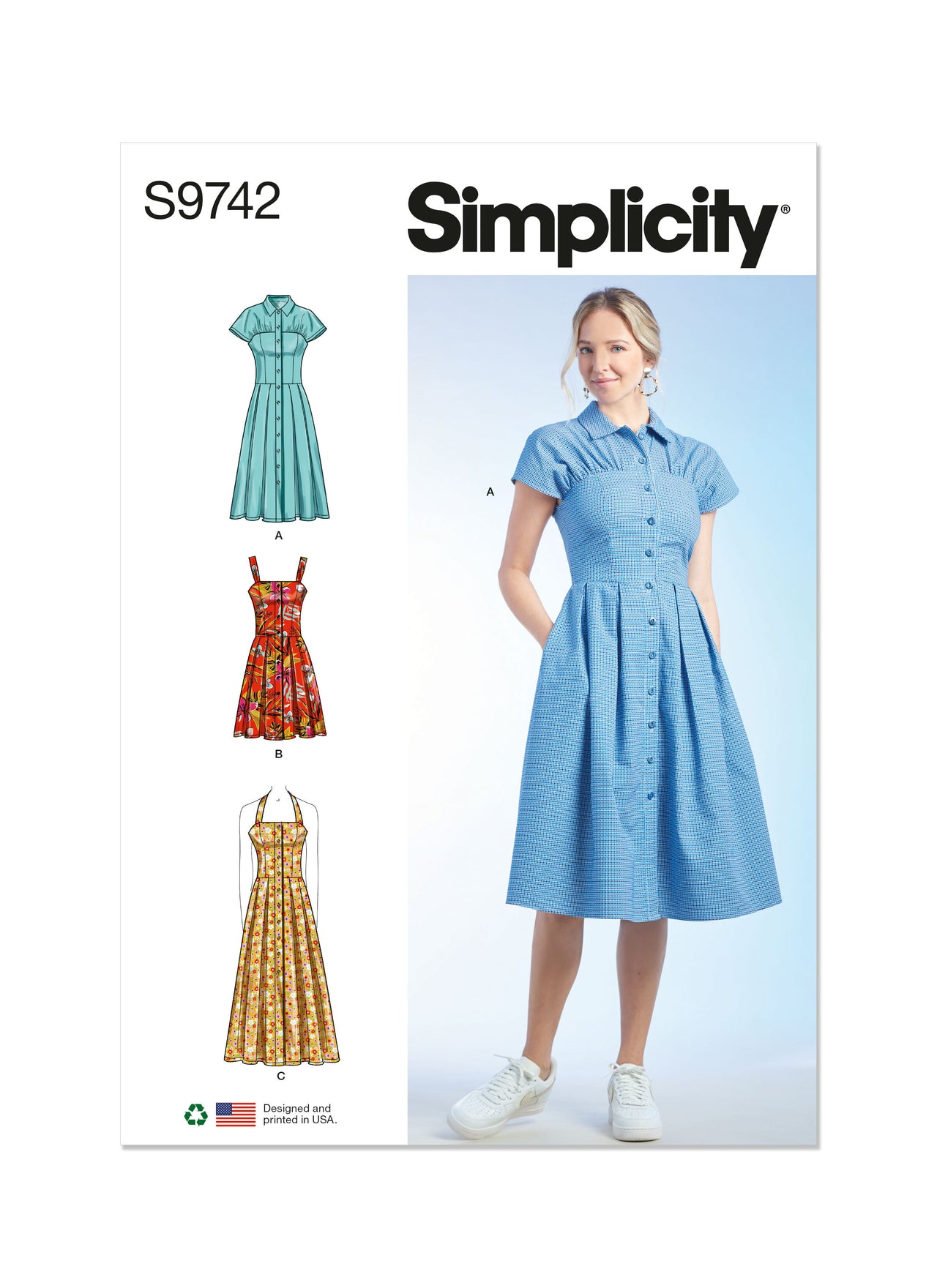 Simplicity Misses' Dresses S9742 - Sewing Pattern