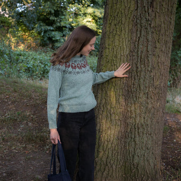 Fairisle Sheep Yoke Sweater