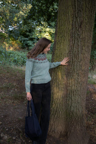 Fairisle Sheep Yoke Sweater