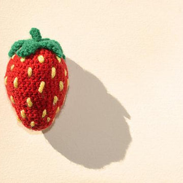 Strawberry Crochet Pattern, Strawberry Amigurumi, Fruit Crochet Pattern, Food Amigurumi