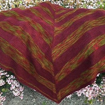 Split Screen Shawl
