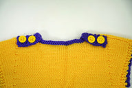 Hearts Knit Together Baby Dress in Cascade Yarns Heritage Solids - FW238 - Downloadable PDF