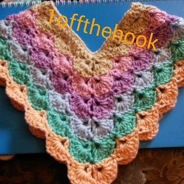 Picot poncho child