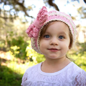 Bella Slouch with Bobble Bow