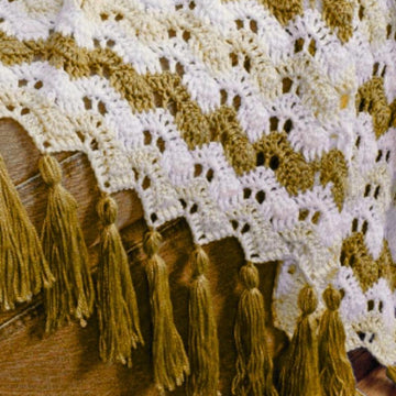 Malibu Ripple Afghan Crochet Pattern