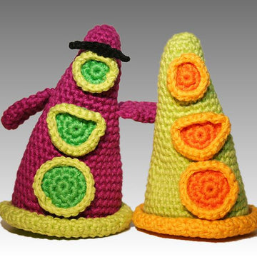 Purple & Green Tentacle - Amigurumi