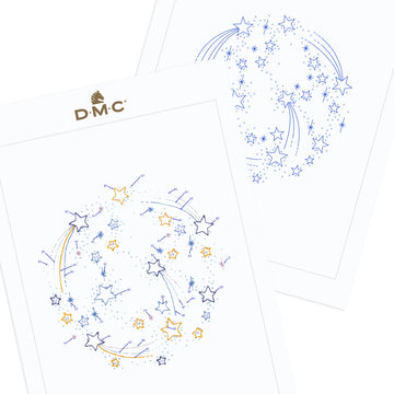 Star Showers in DMC - PAT0849 -  Downloadable PDF