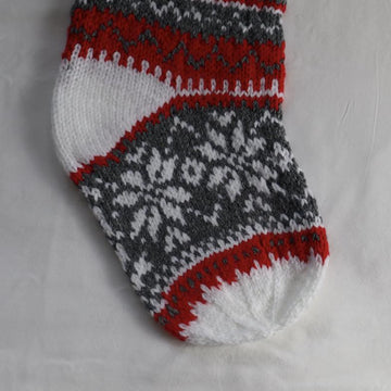 Snowflake Christmas Stocking