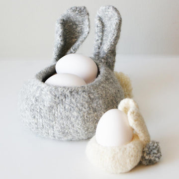 Felted Bunny Bowls (bowls002)