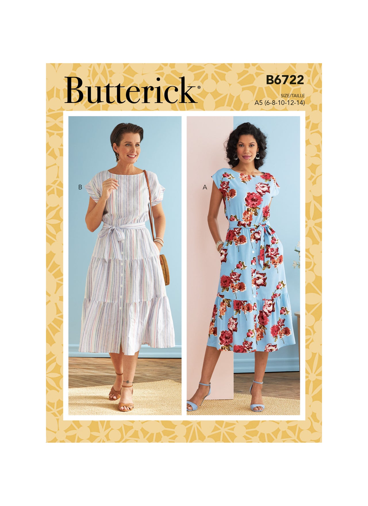 Butterick Misses' Dresses B6722 - Sewing Pattern