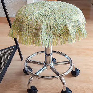 Knitting Pattern Round cotton rug