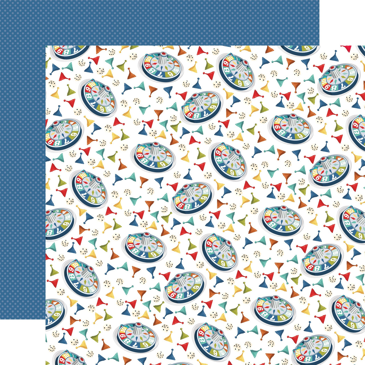 Echo Park Paper Family Night Double-Sided Cardstock 12"X12" 25/Pkg - Game On