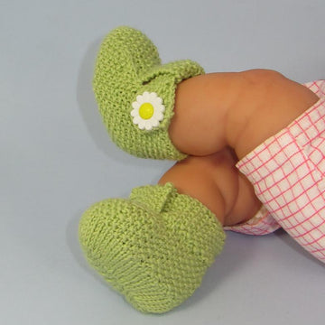 Baby T Bar Daisy Booties