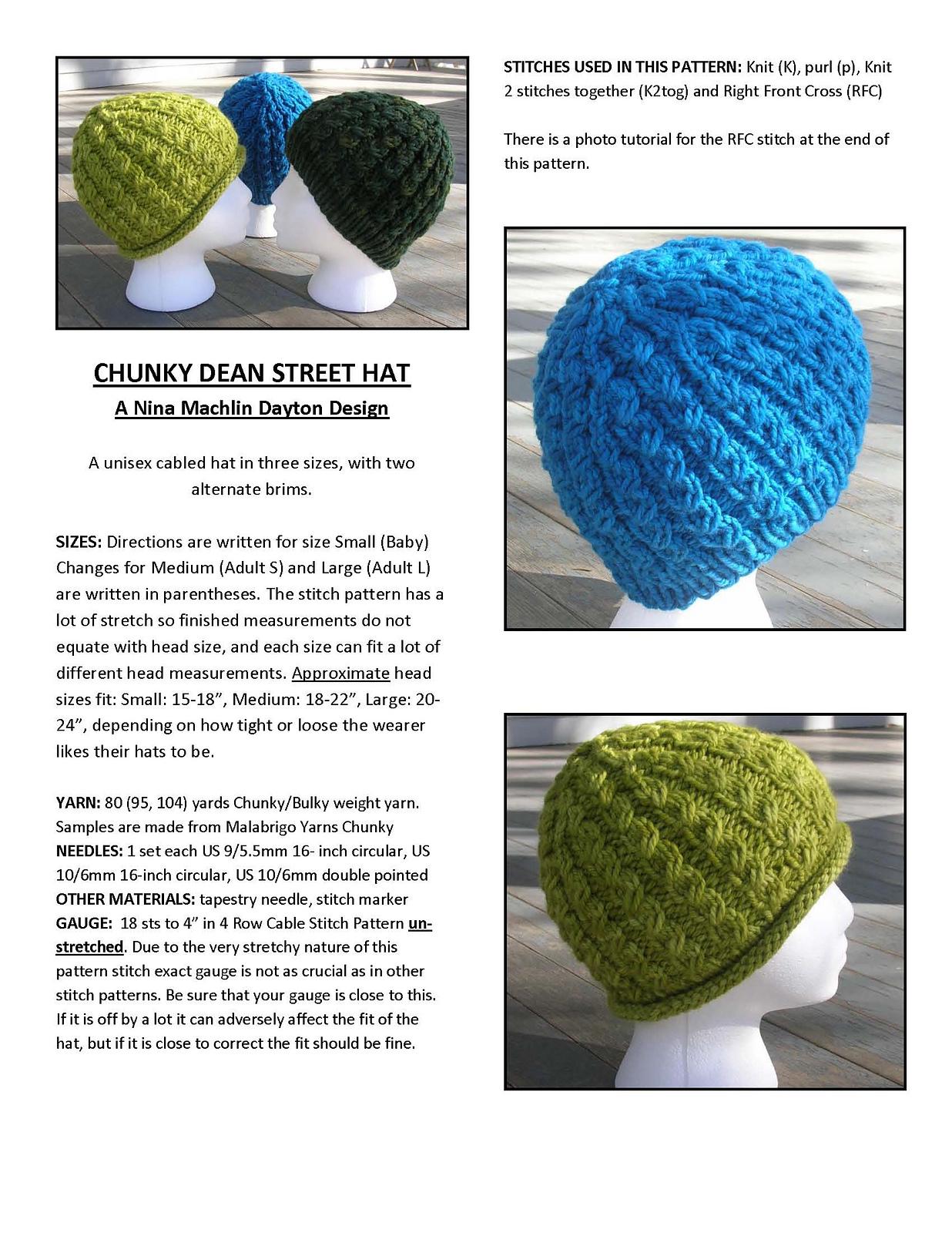 Chunky Dean Street Hat