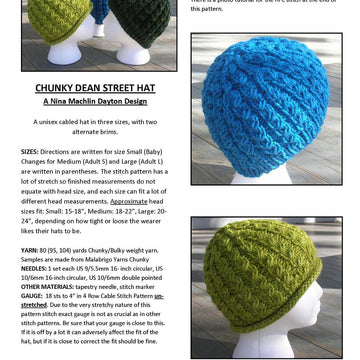 Chunky Dean Street Hat