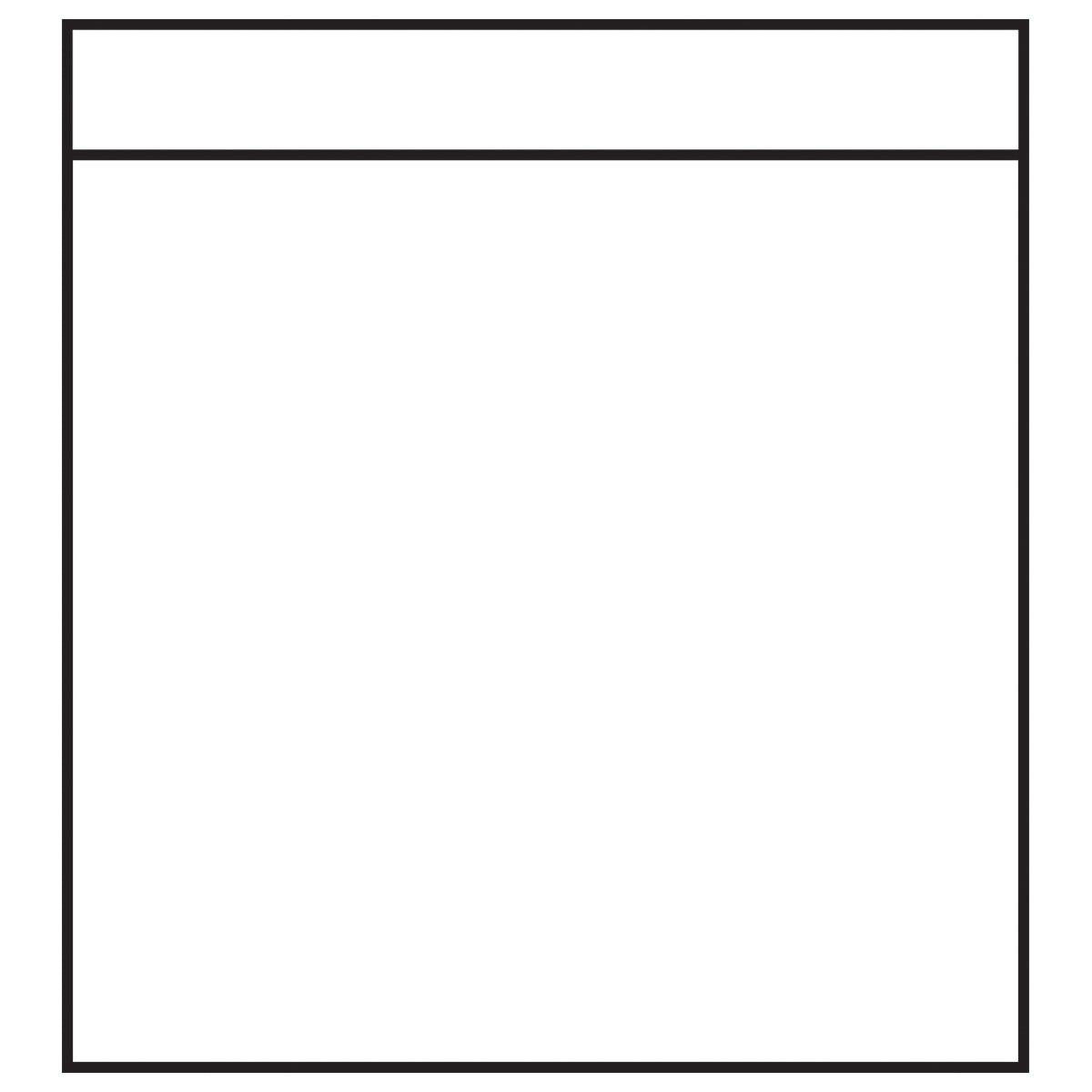 We R Memory Keepers We R Fuse Photo Sleeve Waterfall Sleeves 20/Pkg - 4"X4"