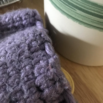 TLC Tunisian Crochet Hot Water Bottle Cozy