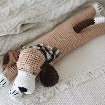 Sleepy Doggy Amigurumi