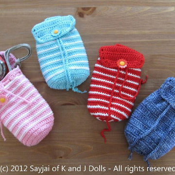 Striped Bag Crochet Pattern