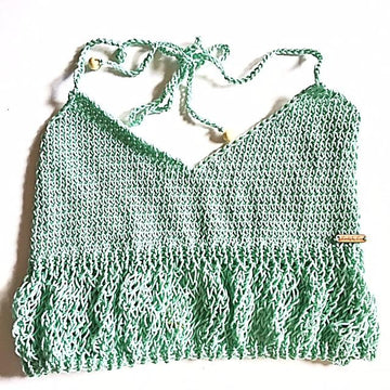 Romantic Ruffle Festival Crop Top