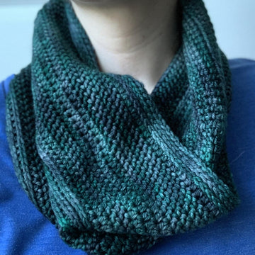 Triple Half Double Cowl