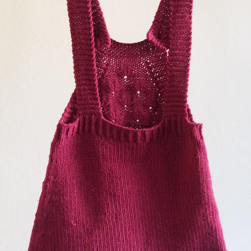 Dandelion Flower Pinafore Dress