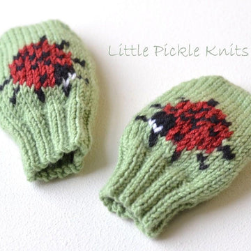 Baby mittens ' Little Ladybird '
