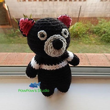 Amigurumi Tasmanian Devil Pattern No.57