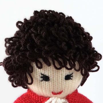 Dolls hair knitting pattern 19073