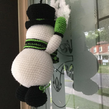 Snowman Door Hanger