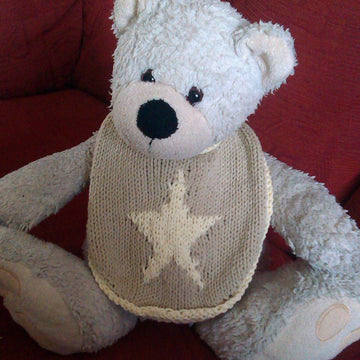 Plain and patterned baby bibs