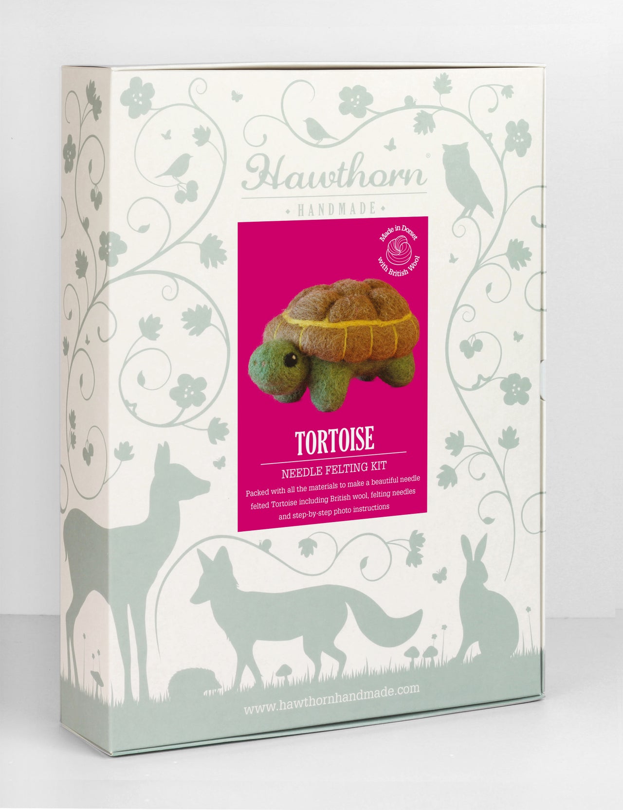 Hawthorn Handmade Tortoise Needle Felting Kit