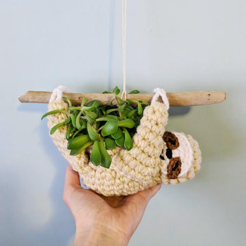 Hanging Sloth Planter