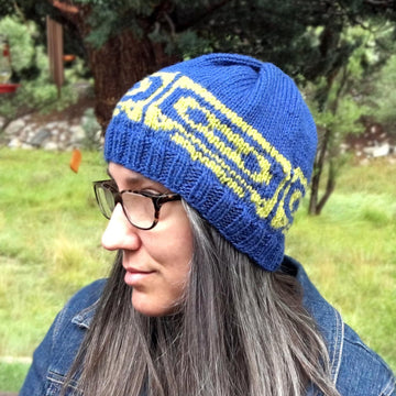 Knit Mix Tape Beanie