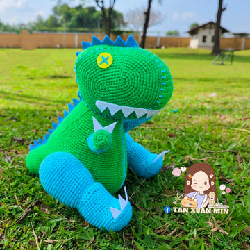 Cocomelon Cody Dinosaur Crochet Amigurumi Pattern