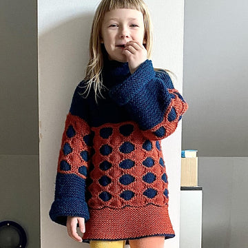 Honeycomb Tunic For Little Miss