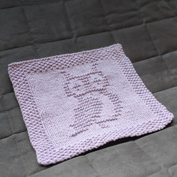 Cute Owl Dishcloth